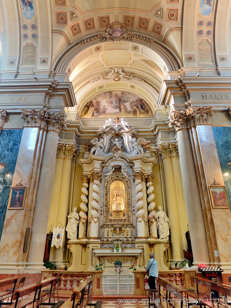 Rimini (Italy) - Chapel of the Carmine Vergin in the Church of San Giovanni Battista